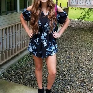 floral romper